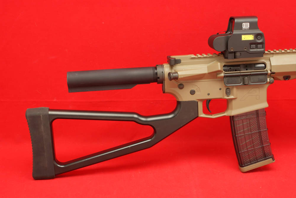 AR-15 California Compliant Skeletonized Aluminum Stock NOS-img-5