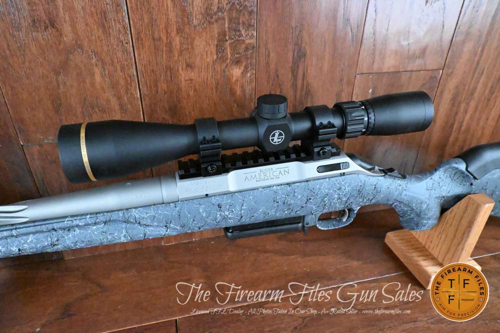 Ruger American Gen 2, 6.5 Creedmoor, Gray Splatter, Leupold Scope, New-img-11