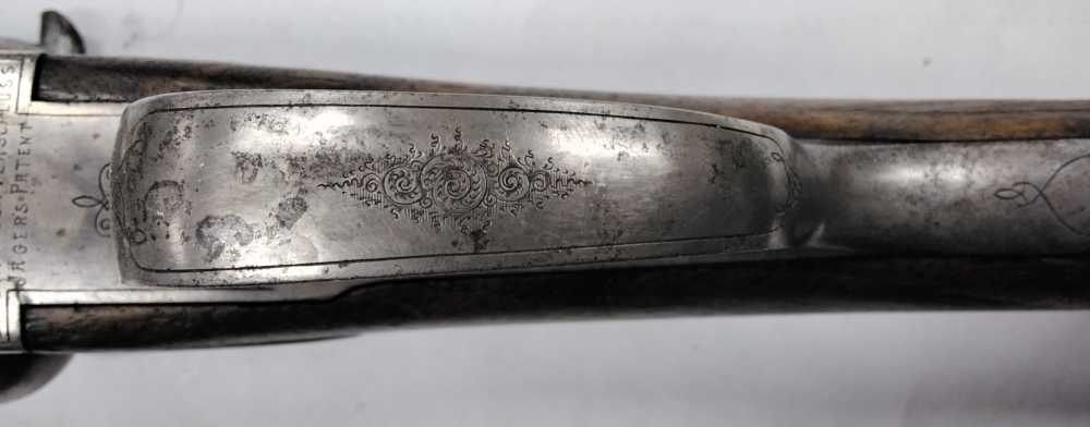 Herold E. Schutzmarke 12ga SxS - Exquisite Scroll Engraving, German Proofs-img-25