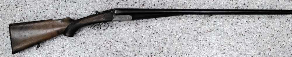 Herold E. Schutzmarke 12ga SxS - Exquisite Scroll Engraving, German Proofs-img-0