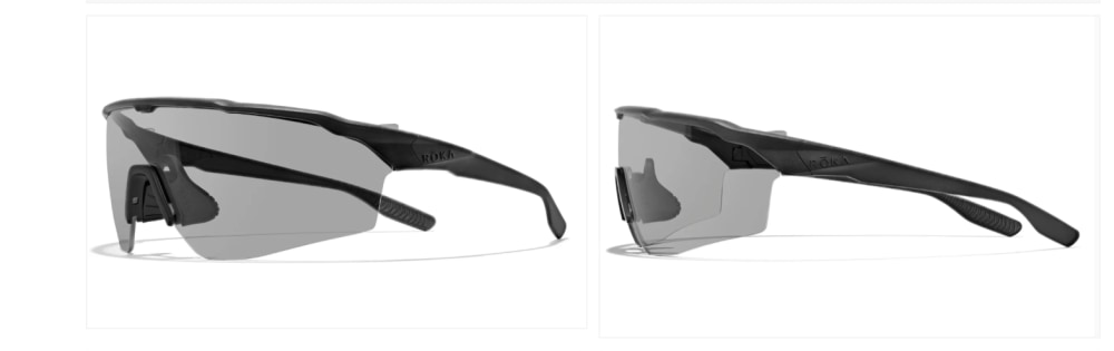 ROKA SR-1EP Protective Matte Black Photochromic Carbon ANSI Z87+ Eyewear-img-1