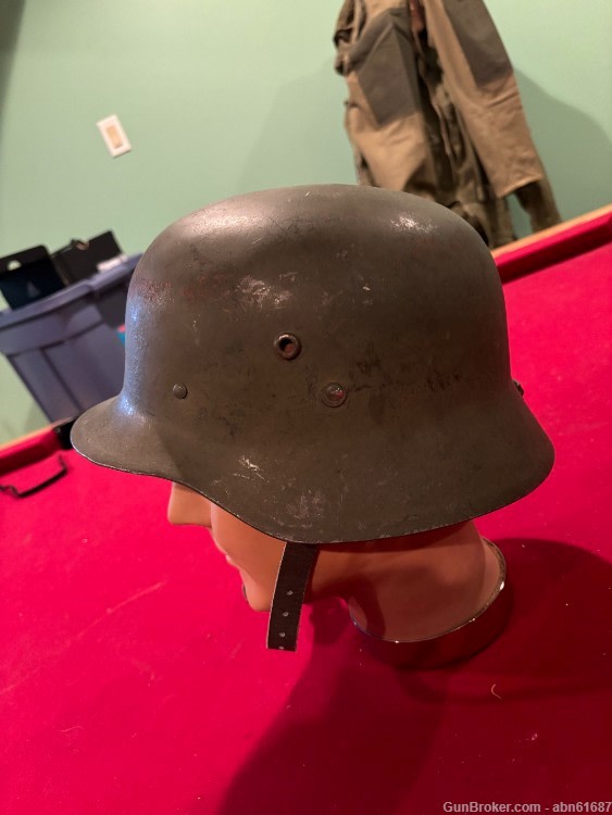 WWII Hungarian M38/ taken from German M35 combat helmet-img-1