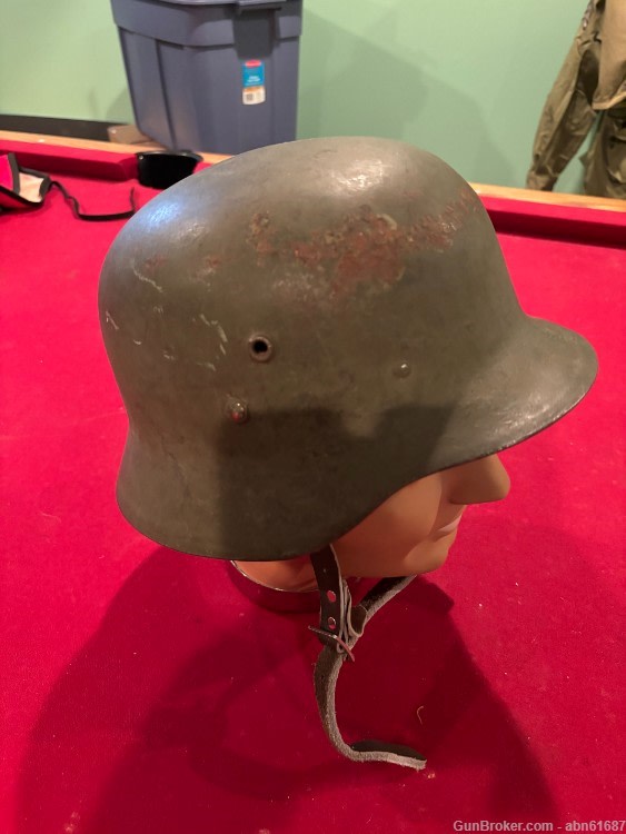 WWII Hungarian M38/ taken from German M35 combat helmet-img-6