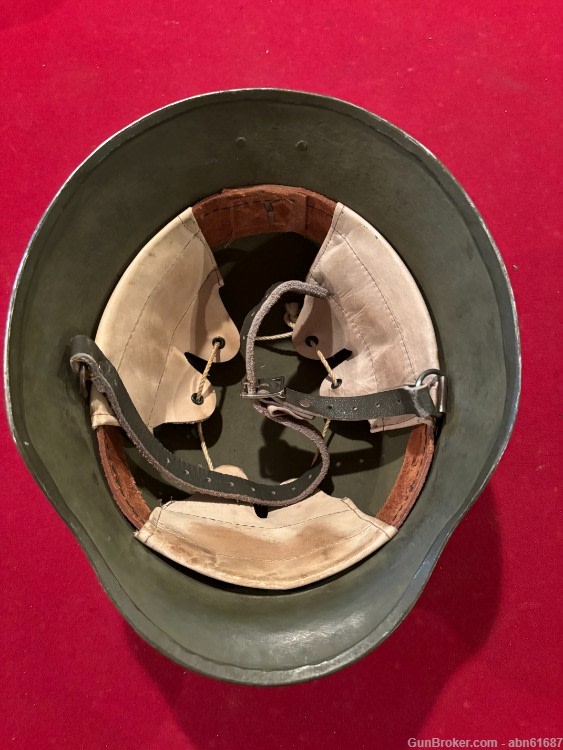 WWII Hungarian M38/ taken from German M35 combat helmet-img-3