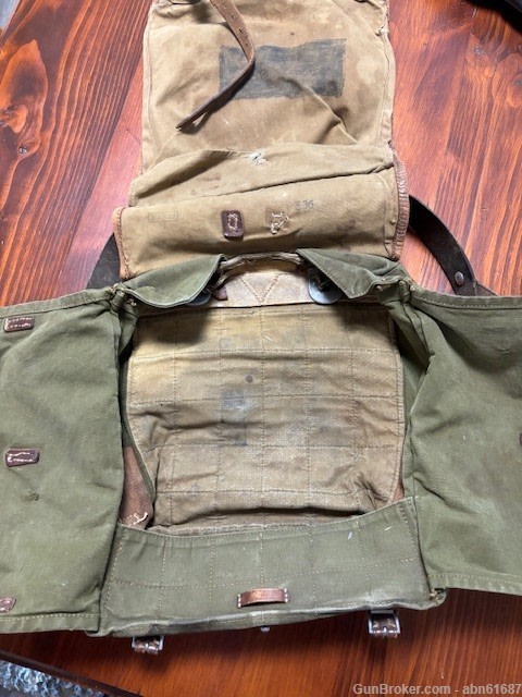 WWII German Tournister Fur backpack 1936 mkr mkd dated-img-3