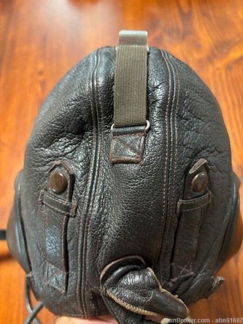 WWII Luftwaffe pilot LKpW101 Winter Flying helmet AK 39 wrist compass combo-img-8