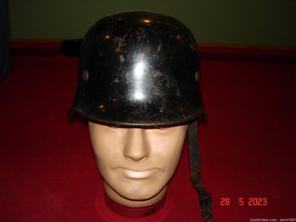 WWII German Water Police helmet Double decal-img-0