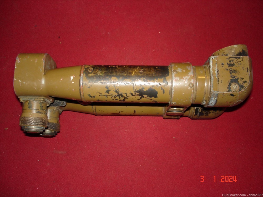 WWII Japanese type 93 trench periscope, artillery binoculars 8x62-img-6