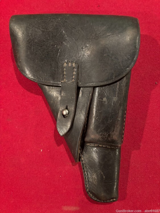WWII German P38 P 38 leather holster bml/44 WaA marked-img-0
