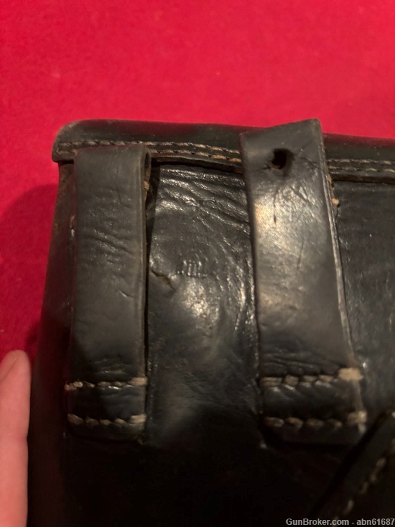 WWII German P38 P 38 leather holster bml/44 WaA marked-img-4