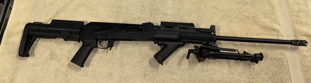 Russian Molot Vepr 308 DMR AK 23” SGM Scope 5 Mags RARE BANNED-img-2