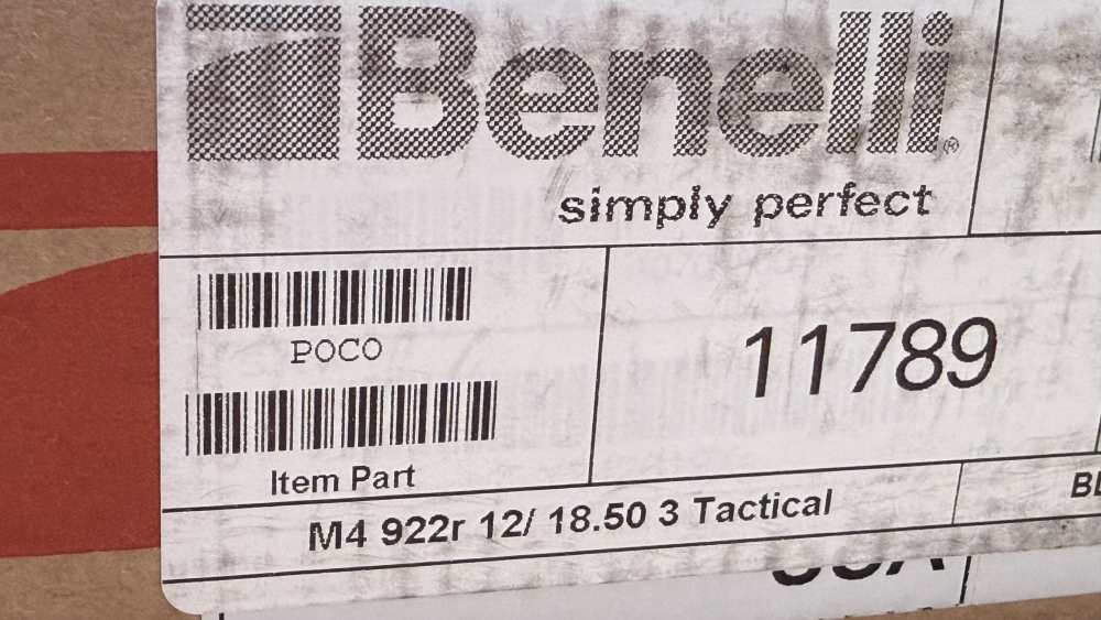Benelli M4 Tactical 12ga TI 18.5" 11789 922R DONE 7+1 5 Pos Stock LAYAWAY-img-36