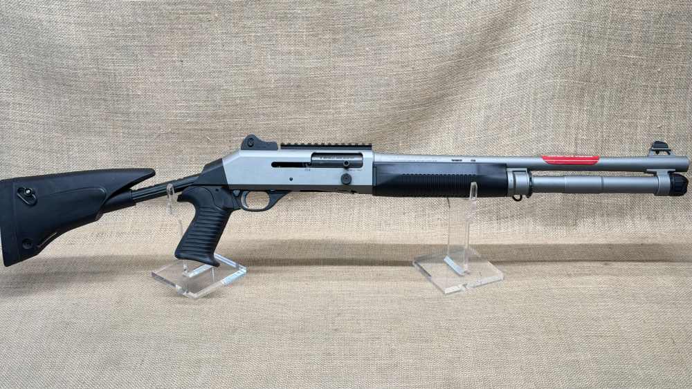 Benelli M4 Tactical 12ga TI 18.5" 11789 922R DONE 7+1 5 Pos Stock LAYAWAY-img-4