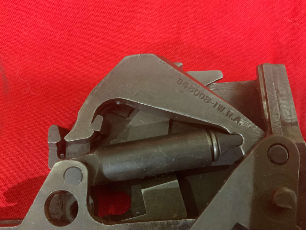 Original USGI Winchester Large Pad Complete M1 Garand Trigger Group-img-4
