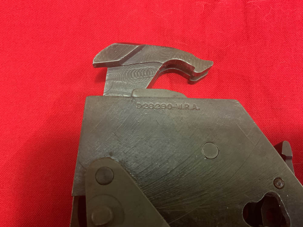Original USGI Winchester Large Pad Complete M1 Garand Trigger Group-img-1