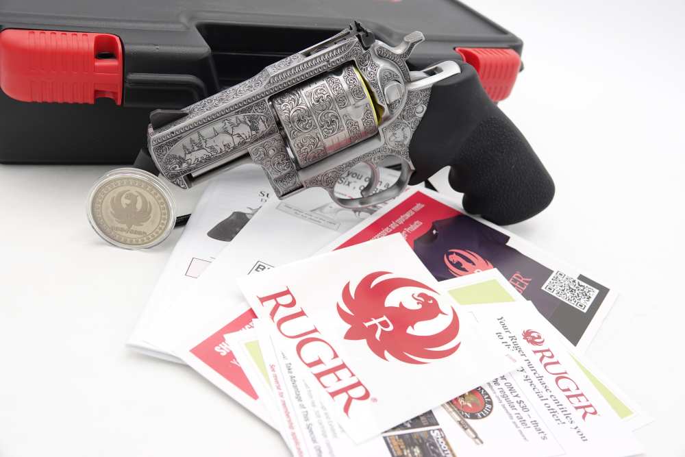 Rare Unique Custom Engraved Ruger Super Redhawk Alaskan 2.5" 454 Casull-img-1