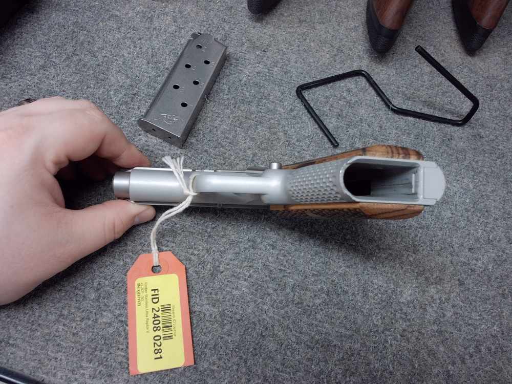 USED Kimber Stainless Raptor UC .45 ACP KU371173-img-5