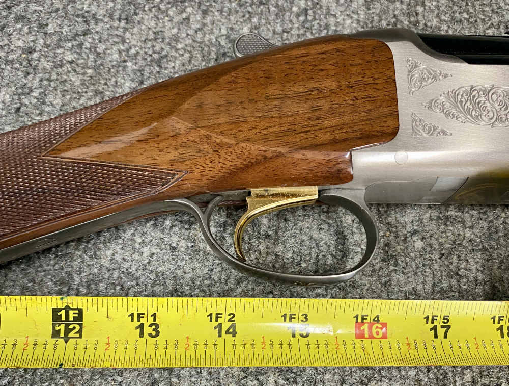 Browning Citori 725 Feather Superlight 12 Gauge White receiver minty-img-25