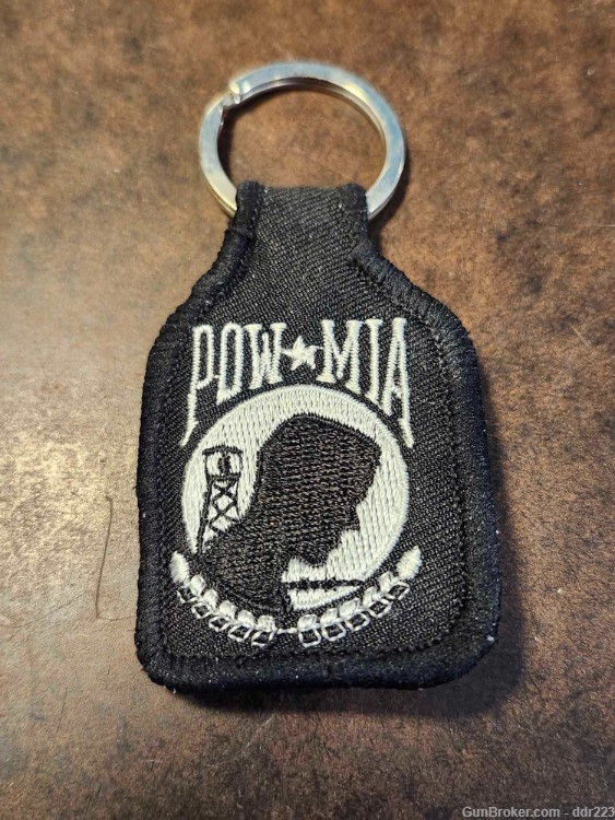 POW - MIA / Some Still Give Black Keychain  (N321)-img-0