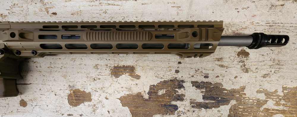 CM10 338 Federal 18" AR10 Rifle FDE Metallic and Coyote-img-3