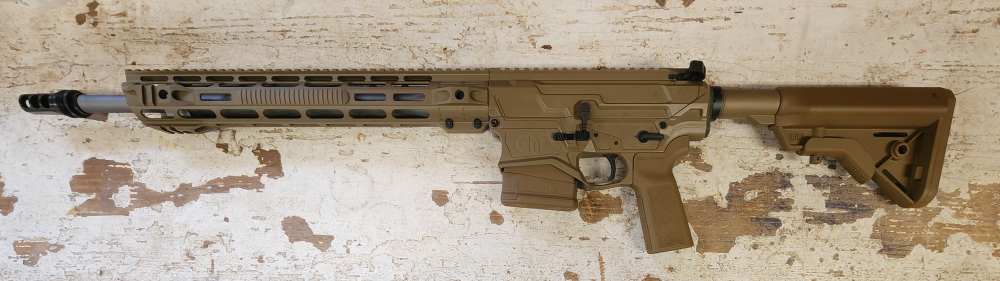CM10 338 Federal 18" AR10 Rifle FDE Metallic and Coyote-img-5