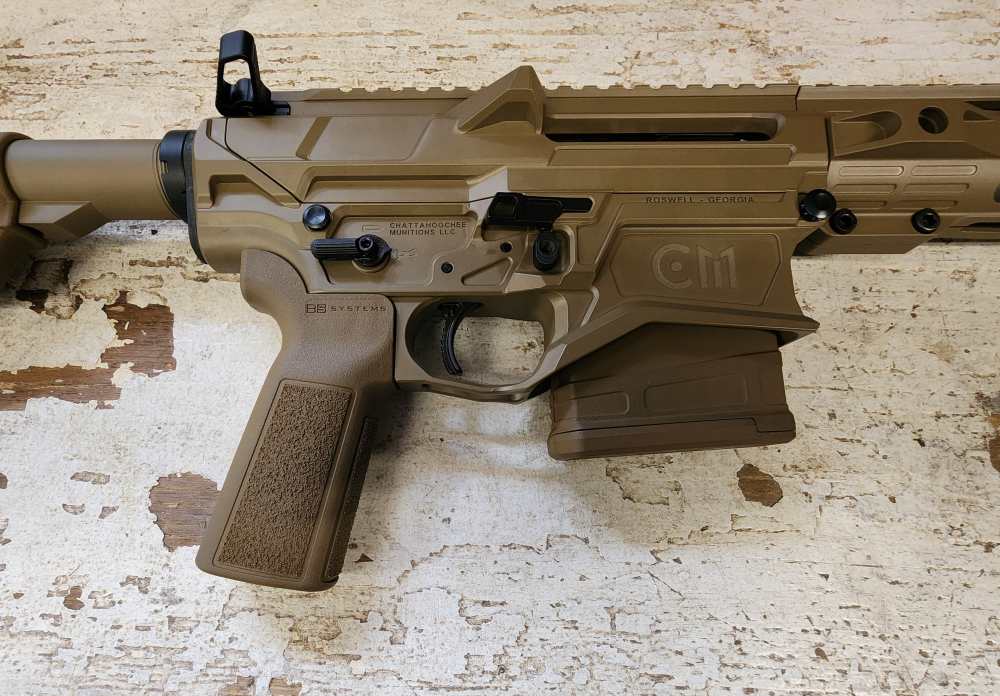 CM10 338 Federal 18" AR10 Rifle FDE Metallic and Coyote-img-4