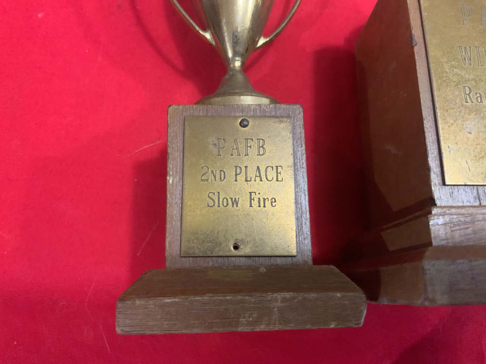 3 Vietnam War Shooting Trophies earned at Patrick Air Force Base-img-1