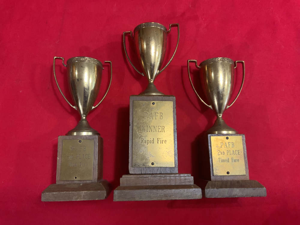 3 Vietnam War Shooting Trophies earned at Patrick Air Force Base-img-0