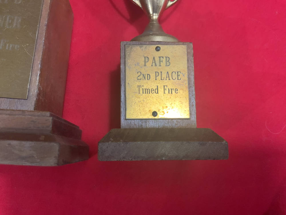 3 Vietnam War Shooting Trophies earned at Patrick Air Force Base-img-3