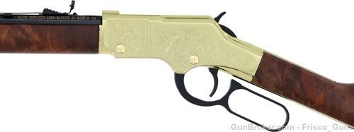 HENRY GOLDENBOY DELUXE 4TH ED. ENGRAVED .22WMR 12rd 20.5” H004MD4-img-1
