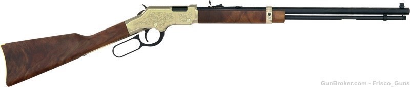 HENRY GOLDENBOY DELUXE 4TH ED. ENGRAVED .22WMR 12rd 20.5” H004MD4-img-3