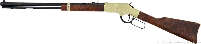 HENRY GOLDENBOY DELUXE 4TH ED. ENGRAVED .22WMR 12rd 20.5” H004MD4-img-2