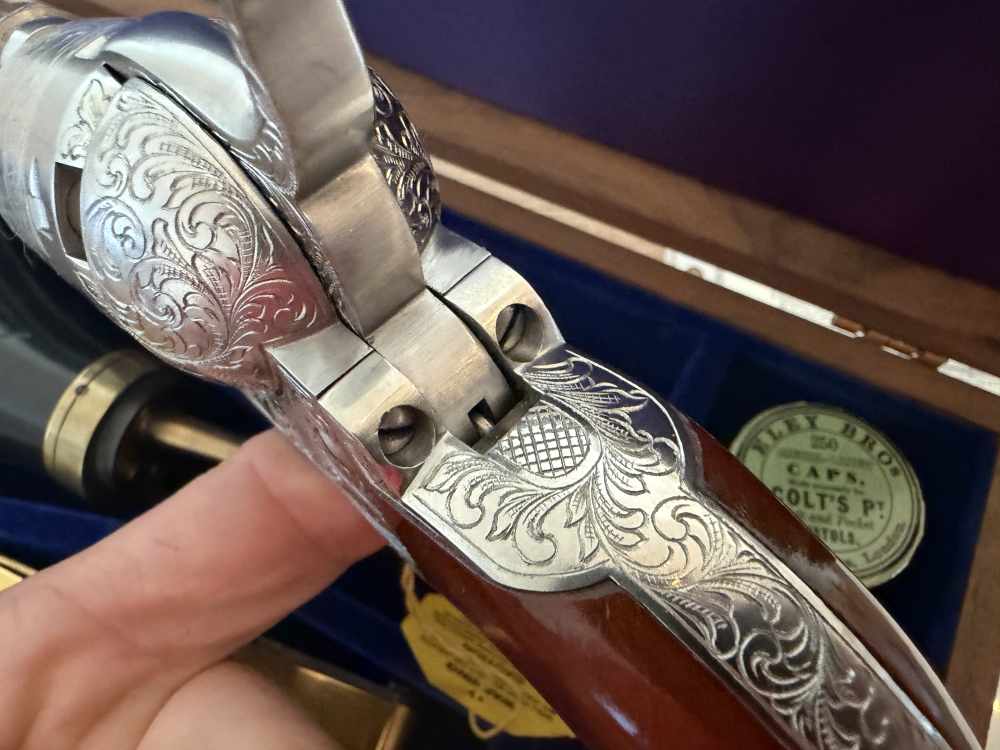 Colt 1851 Navy - 2nd Generation - Master Engraved by Andrew Bourbon -img-8