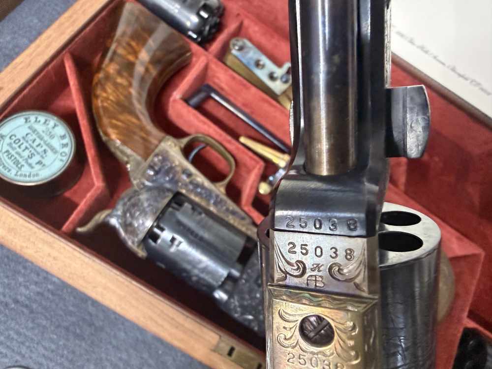 Colt 1851 Navy - 2nd Generation - Master Engraved by Andrew Bourbon -img-25