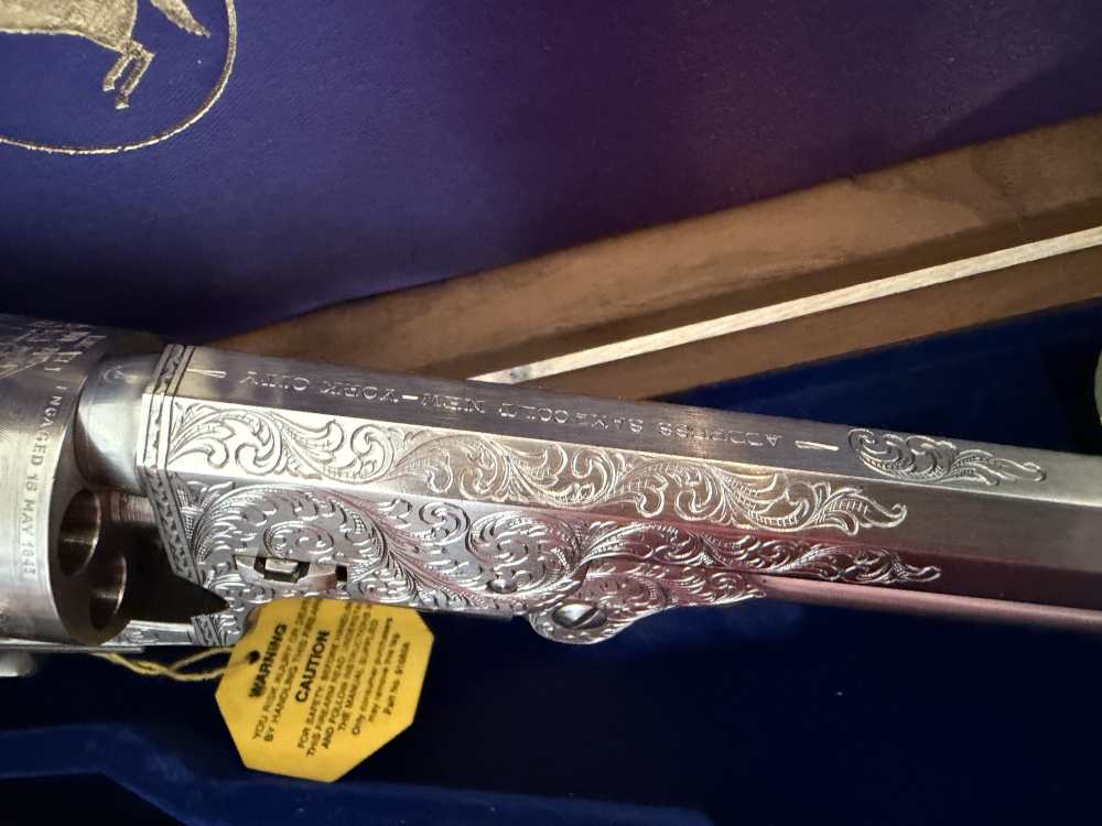 Colt 1851 Navy - 2nd Generation - Master Engraved by Andrew Bourbon -img-11
