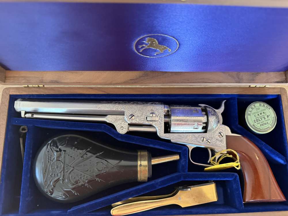 Colt 1851 Navy - 2nd Generation - Master Engraved by Andrew Bourbon -img-1
