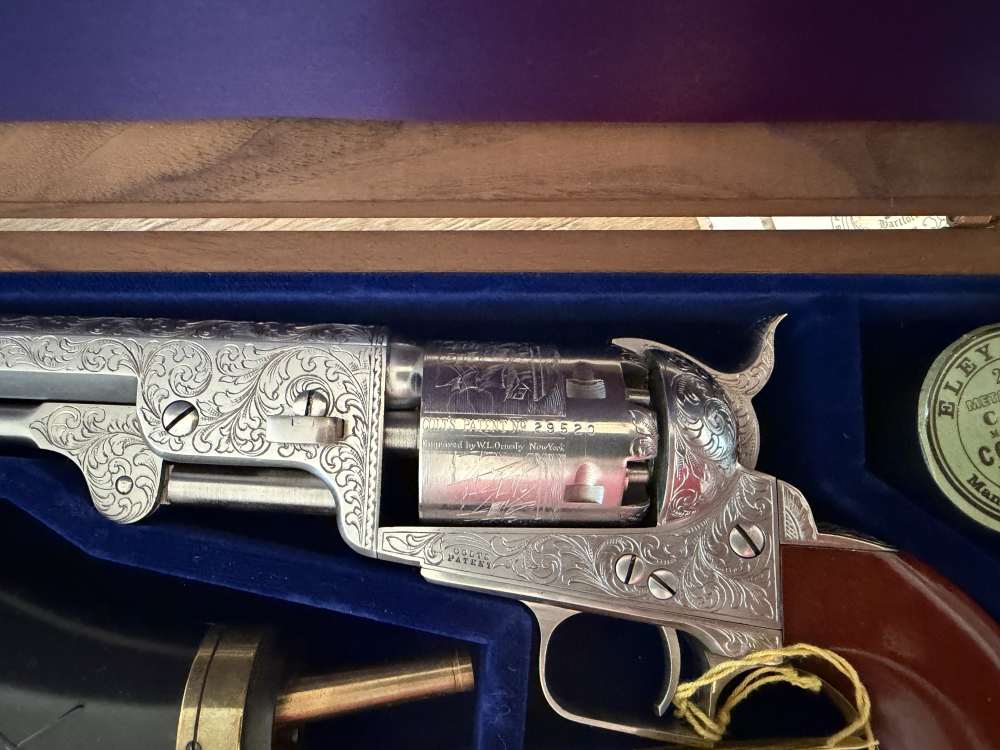 Colt 1851 Navy - 2nd Generation - Master Engraved by Andrew Bourbon -img-5