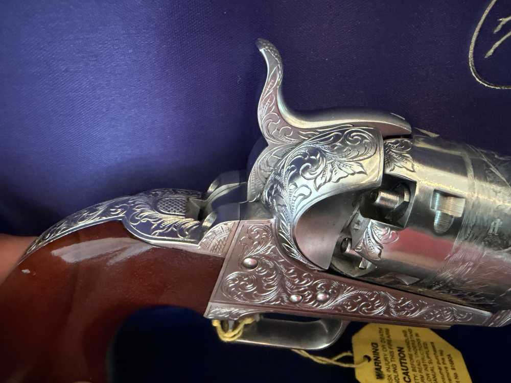 Colt 1851 Navy - 2nd Generation - Master Engraved by Andrew Bourbon -img-14
