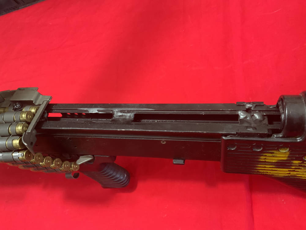 Orig Retro Vietnam M60 Display Machine-gun made with all REAL Parts-img-4