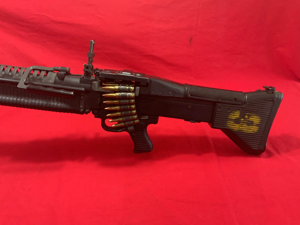 Orig Retro Vietnam M60 Display Machine-gun made with all REAL Parts-img-2