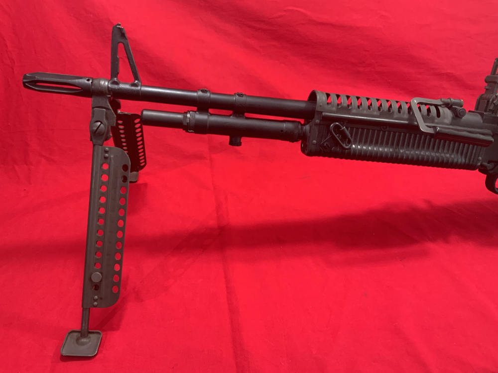 Orig Retro Vietnam M60 Display Machine-gun made with all REAL Parts-img-1