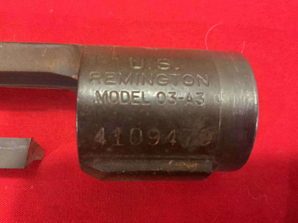 Original WWII USGI Remington 03-A3 Receiver Paperweight-img-1