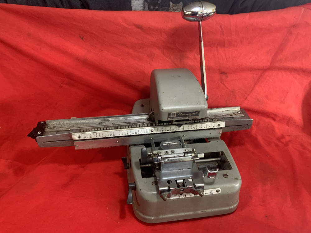 Original USGI Graphotype 350 Dog Tag Machine-img-0