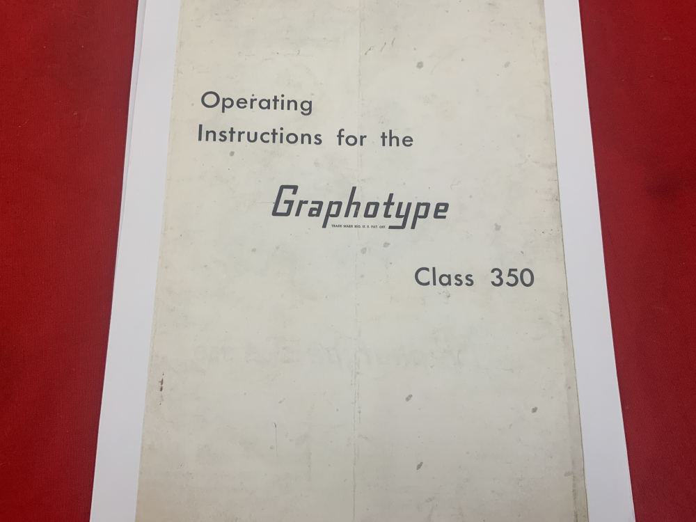 Original USGI Graphotype 350 Dog Tag Machine-img-6