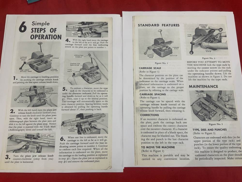Original USGI Graphotype 350 Dog Tag Machine-img-8
