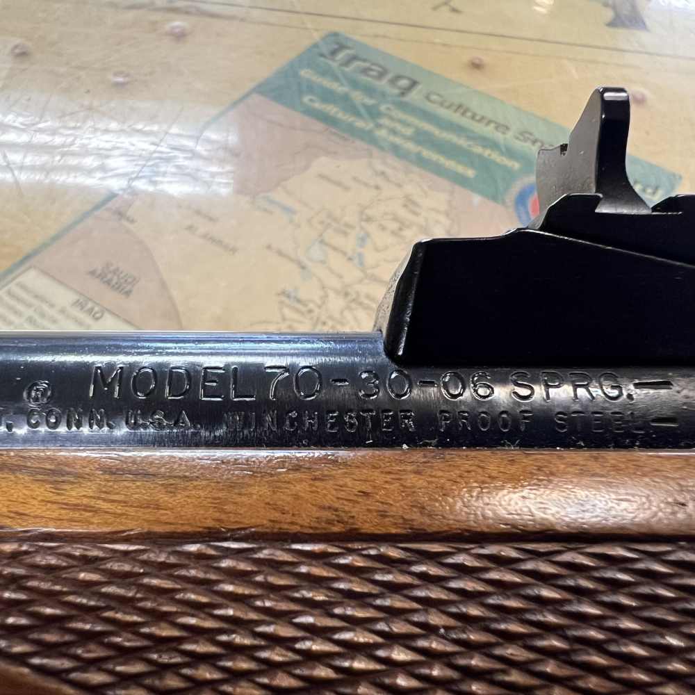 Winchester Model 70 Mannlicher 30-06 SPRG 19’’Brl 1970 Great Condition!-img-19