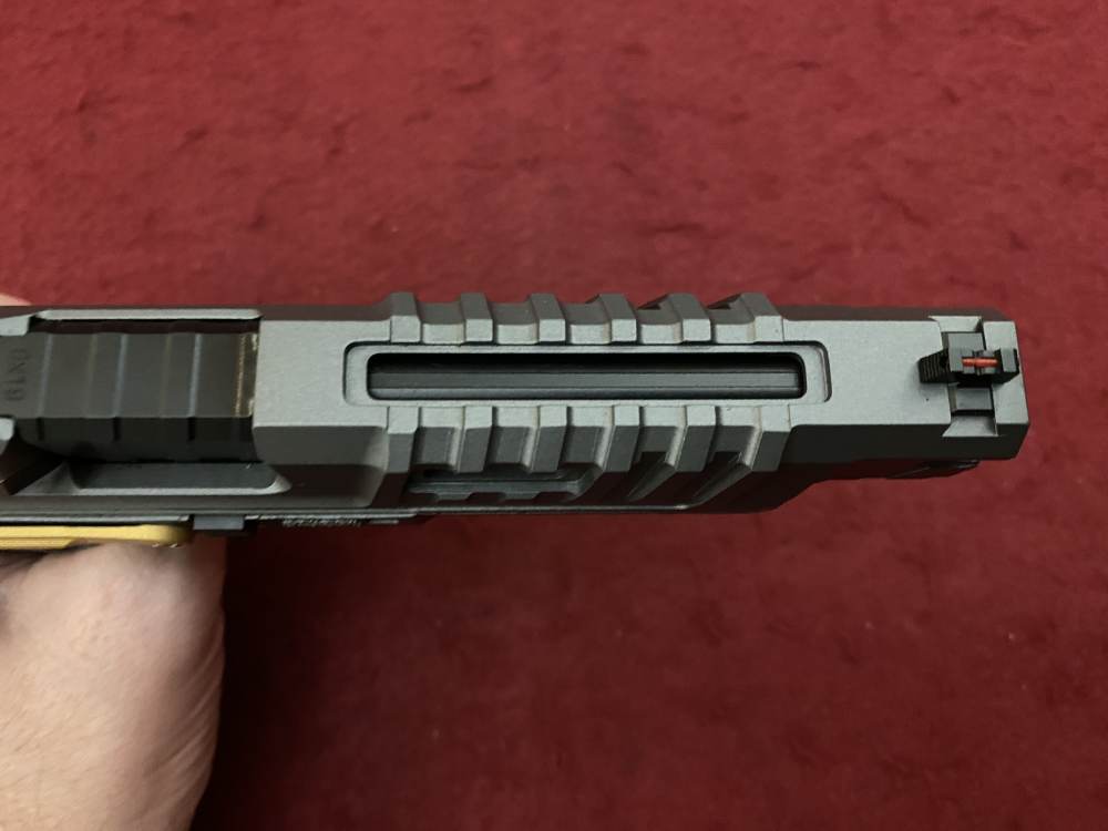 New Canik SFX Rival 9mm Grey, yellow accents, Optics Ready 18rd 5", 2 mags -img-27