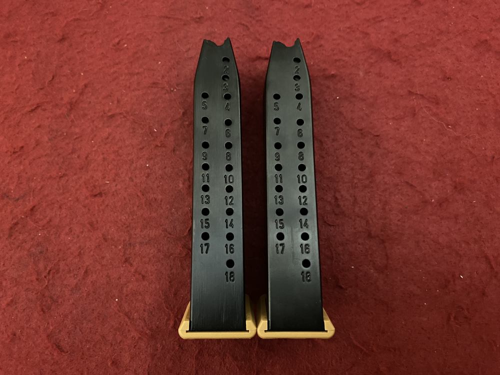 New Canik SFX Rival 9mm Grey, yellow accents, Optics Ready 18rd 5", 2 mags -img-32
