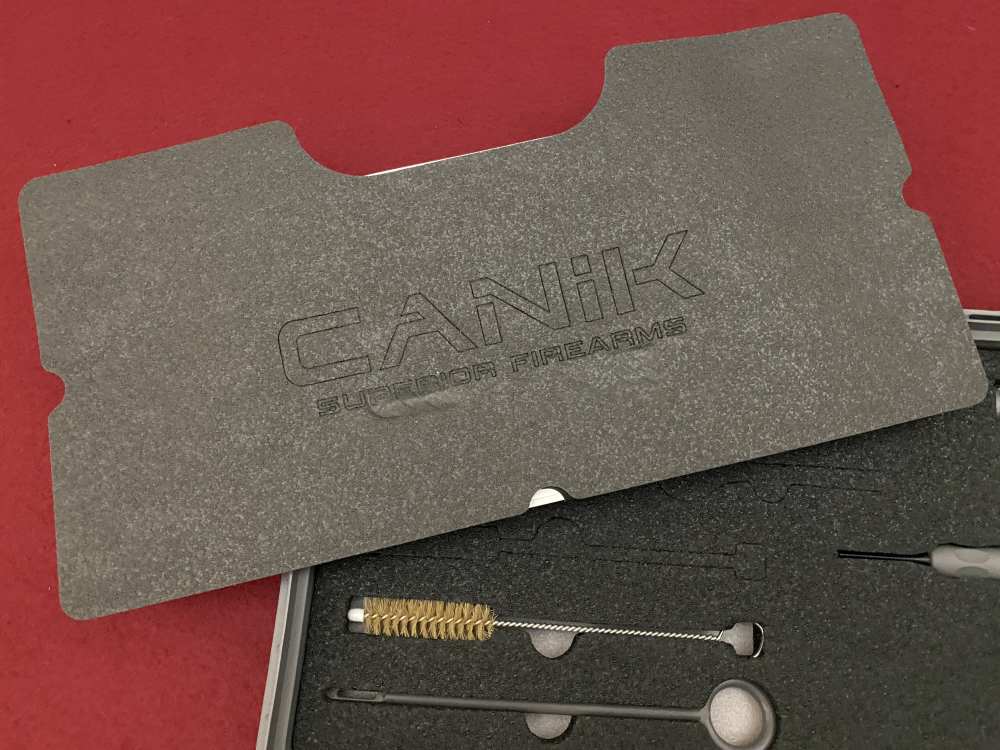 New Canik SFX Rival 9mm Grey, yellow accents, Optics Ready 18rd 5", 2 mags -img-1