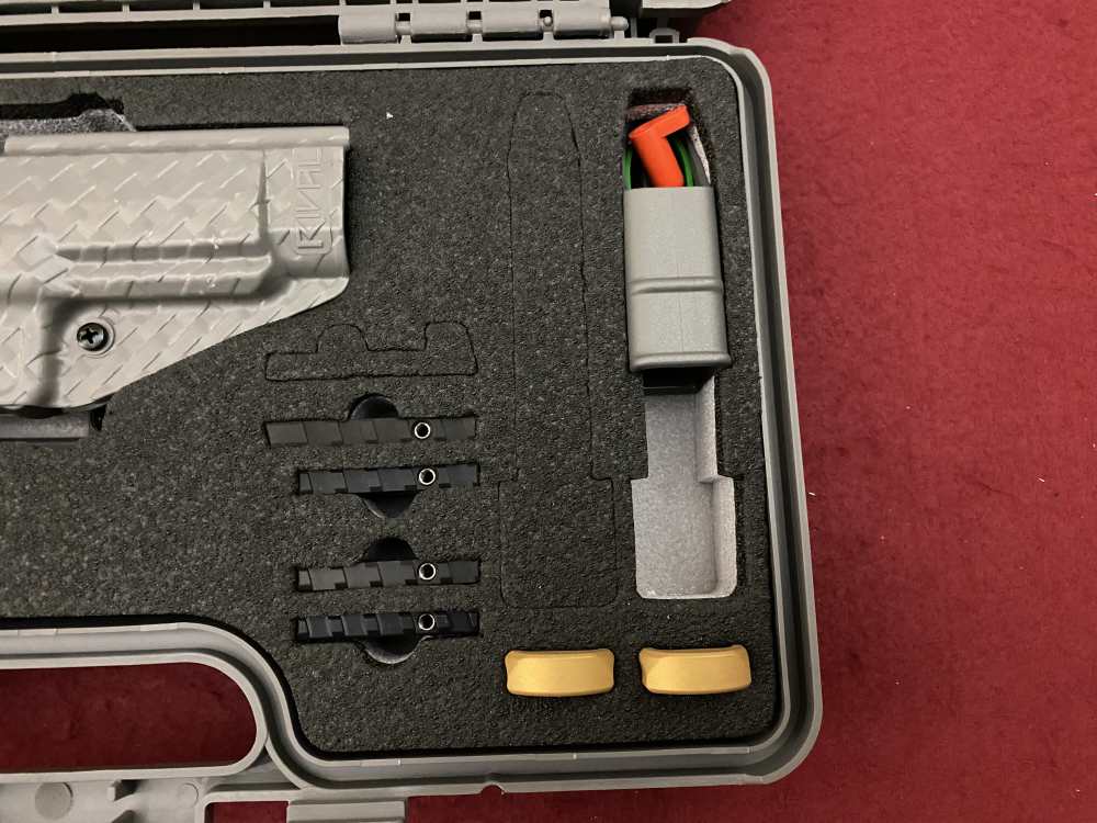 New Canik SFX Rival 9mm Grey, yellow accents, Optics Ready 18rd 5", 2 mags -img-4